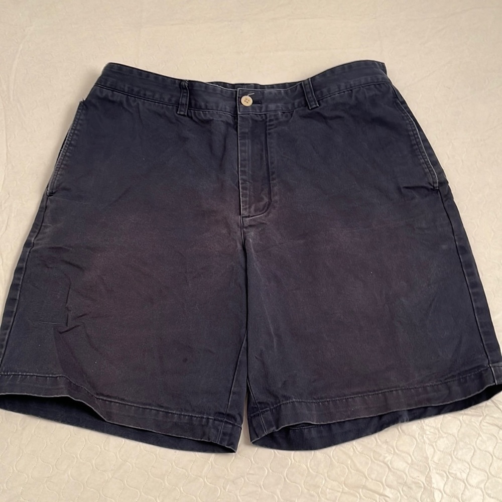 Vineyard Vines navy blue cotton club shorts